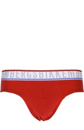 Комплект из двух разноцветных брифов с контрастной резинкой Dirk Bikkembergs