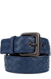 Кожаный ремень с плетением intrecciato Bottega Veneta