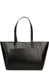 Кожаный шопер с косметичкой Coccinelle