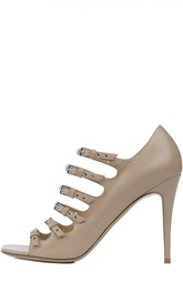 Кожаные босоножки на ремешках Valentino
