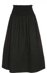 Юбка-миди А-силуэта с эластичным поясом REDVALENTINO