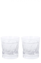 Набор из 2-х стаканов для виски Owl Lalique