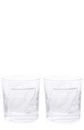 Набор из 2-х стаканов для ликёра Owl Lalique