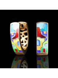 Ювелирные серьги Диковинка