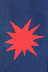 Брюки из искусственного шелка House of Holland