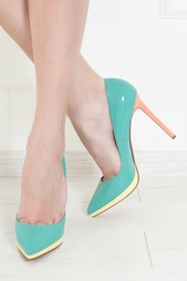 Кожаные туфли Pigalle Plato 120 Patent Calf Christian Louboutin