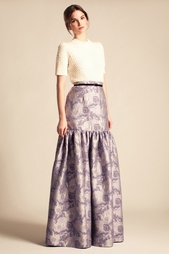 Юбка из искусственного шелка Temperley London