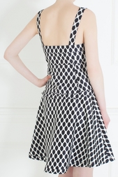 Юбка из шерсти и шелка Amelia Skirt Mikado Diane von Furstenberg