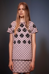 Платье из искусственного шелка Victoria by Victoria Beckham
