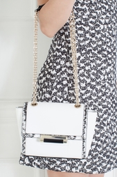 Кожаная сумка Mini Leather Diane von Furstenberg