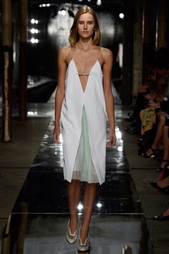 Платье из вискозы Christopher Kane
