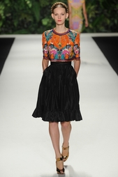 Шелковый топ Naeem Khan