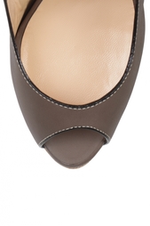 Кожаные босоножки Palais Royal Trepointe Sling 140 Christian Louboutin