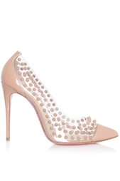 Туфли из лакированной кожи Spike Me 100 Christian Louboutin