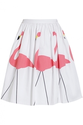 Хлопковая юбка Alice + Olivia