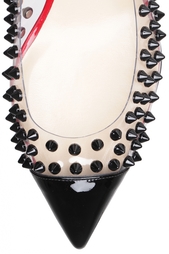 Туфли из кожи и пластика Spike Me 45 Christian Louboutin