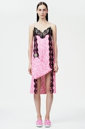 Платье с цветочным принтом Christopher Kane