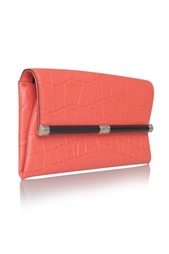 Кожаный клатч Envelope Clutch Diane von Furstenberg