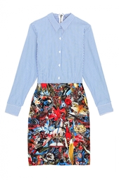 Хлопковое платье Alice + Olivia