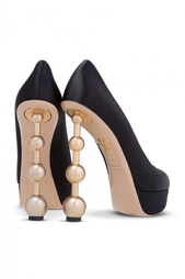 Шелковые туфли Century Heels Charlotte Olympia