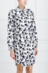 Хлопковое платье Jil Sander Navy
