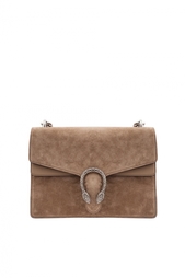Замшевая сумка Gucci