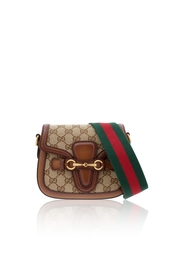 Кожаная сумка Lady Web Gucci