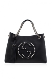 Кожаная сумка Soho Gucci