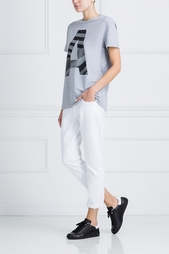 Хлопковая футболка D. Simachev