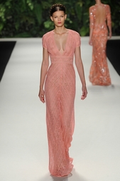 Шелковое платье Naeem Khan