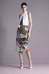 Прямая юбка с принтом Mary Katrantzou