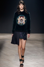 Шерстяная юбка Mary Katrantzou