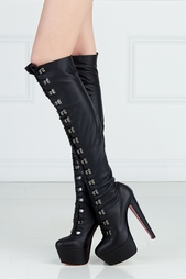 Сапоги Мaxicroche 160 calf plonge Christian Louboutin
