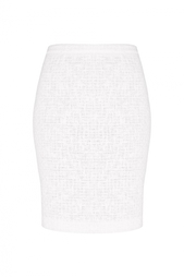 Хлопковая юбка Boutique Moschino