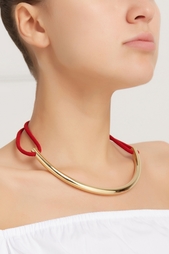 Колье Cordage из латуни с позолотой Marion Vidal