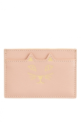 Кожаная визитница Feline Card Holder Charlotte Olympia