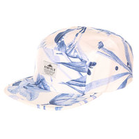 Бейсболка пятипанелька Penfield Casper Botanical Cap Blue