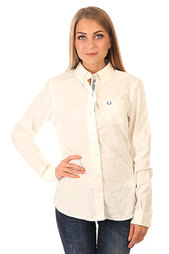 Рубашка женская Fred Perry Tonal Dot Tipped Shirt White