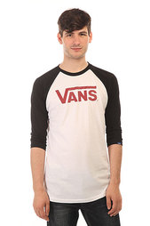 Лонгслив Vans Classic Ragla White/Black