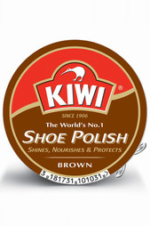 Крем для обуви КОРИЧНЕВЫЙ KIWI