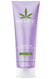 Гель для душа Ваниль и Слива HEMPZ