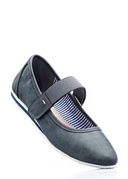 Балетки (черный) Bonprix
