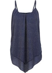 Топ (антрацитовый/золотистый) Bonprix