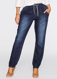 Спортивные джинсы, cредний рост (N) (темно-синий) Bonprix