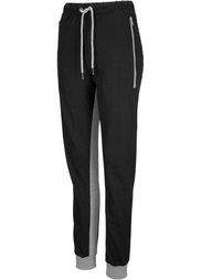 Трикотажные брюки (светло-серый меланж) Bonprix