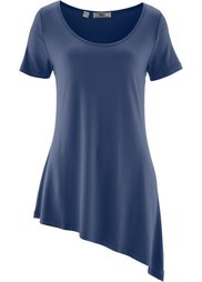 Топ с удлиненными краями (омаровый) Bonprix