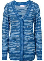 Кардиган (красный меланж) Bonprix