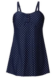 Купальное платье (черный) Bonprix