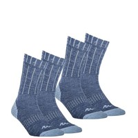 Носки Теплые Arpenaz 50 Warm Синие, 2 Пары Quechua