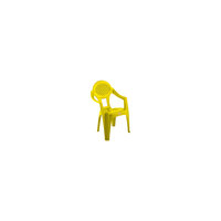 Желтый стул "Малыш" Полимербыт